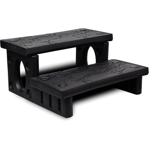 Whirlpooltreppe Schwarz
