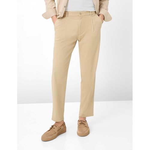 Brax Heren Chino Style TINO CANVAS, lichtbeige,