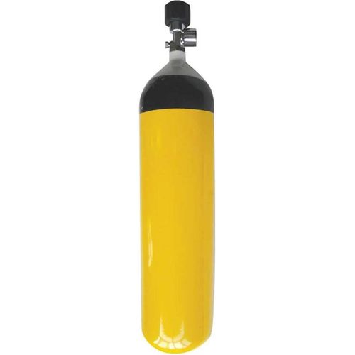 Lalizas Ersatz-druckluftflasche 6l & Ventil 300bar Gelb Gelb One Size