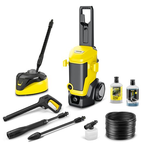 Hochdruckreiniger KÄRCHER "K 7 WCM FJ Home BB *EU", gelb, B:35,5cm H:94,6cm L:36,9cm, Kunststoff, Hochdruckreiniger, Hochdruckreiniger