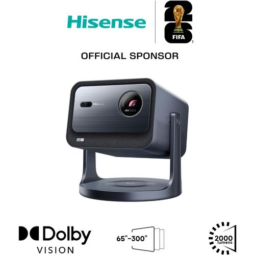 HISENSE Mini-Beamer "C2", grau, B:24,6cm H:25,2cm T:24,6cm, Beamer, Mini-Beamer