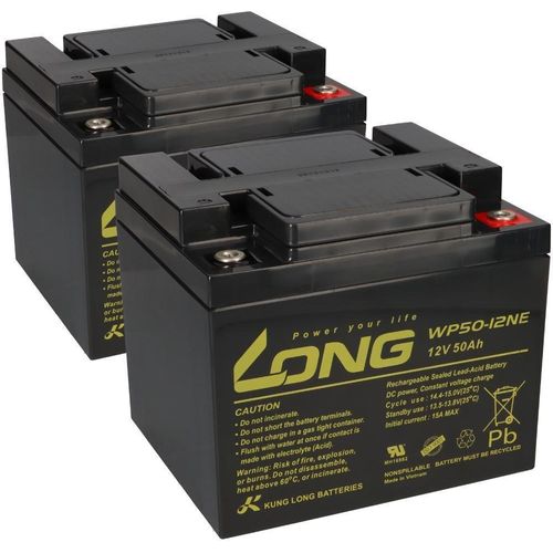 Akkus-Satz 24V 50Ah für EMG SR5.12 V16 SR5.4 SR5.4 V16