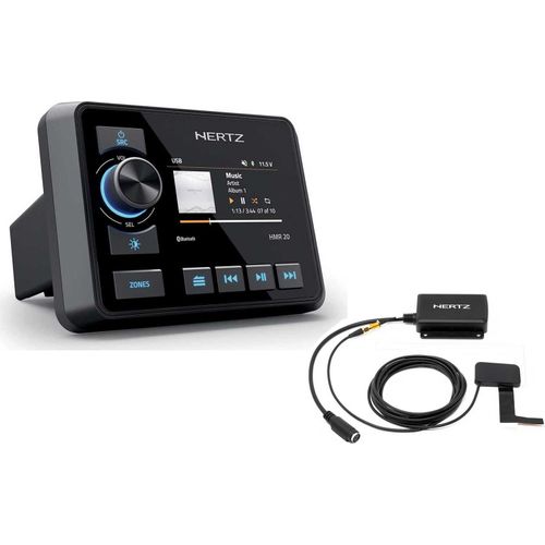 Hertz HMR 20 DAB+ | Marine Boot DIGITAL MEDIA RECEIVER mit DAB, Bluetooth und USB