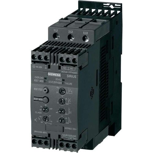 Siemens Sanftstarter Motorleistung bei 400 V 22 kW Motorleistung bei 230 V 11 kW 400 V/AC Nennstrom 45 A 3RW4036 (3RW4036-1BB14)