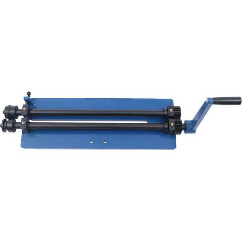 Rundbiegemaschine Biegemaschine 460mm Kantenhalter 1,2mm Kapazität Flanging Machine mit 6 Werkzeugsätzen Rundbiegegerät Sickenmaschine