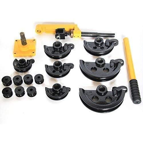 Manueller Rohrbieger 10-25mm Handrohrbieger Rohrbiegegerät Manual Tube Bender Rohrbiegemaschine Biegeformer für Metallrohre Edelstahlrohre Drahtrohre Kreisstahlrohre