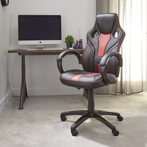 Maverick - Ergonomic Highback Gaming Chair - Black/Red