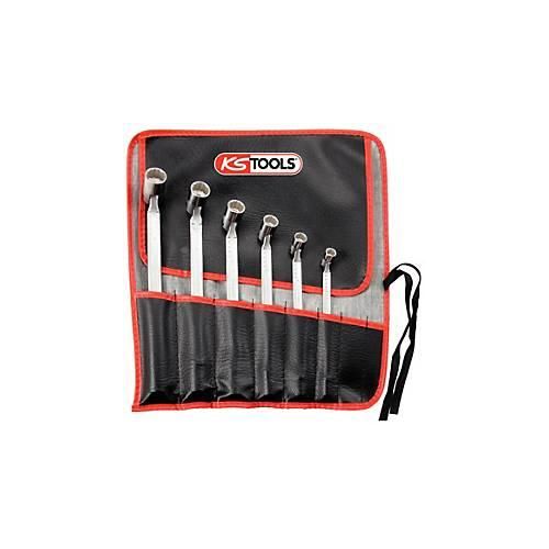 Doppel-Gelenkschlüssel-Satz, 6-tlg