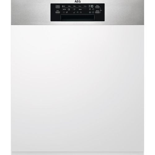 AEG FEE63606PM 7000 GlassCare / Integrierter-Geschirrspüler 60 cm / AirDry - perfekte Trocknungsergebnisse / Besteckkorb