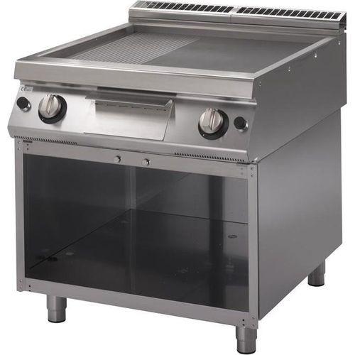 Gastro M 700 Gasgrillplatte Gm70/80Ftrgs 2/3 Glatt 1/3 Gerillt