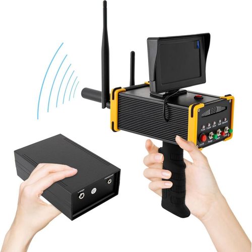 Metalldetektor, Unterirdischer Metallschatzsucher mit hoher Empfindlichkeit, 99 m Reichweite, 16m Tiefe