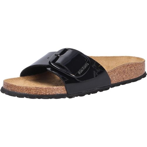 Birkenstock Damen Pantoletten Madrid Big Buckle 20002-35, 20002-36, 20002-37, 20002-38, 20002-39, 20002-40, 20002-41, 20002-42, 20002-43 BIR-1026125 black 42