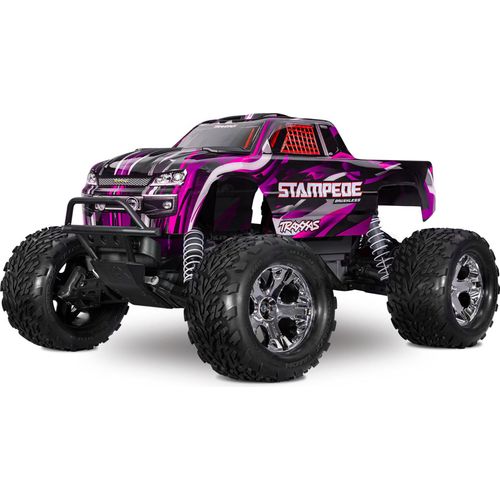 Traxxas Stampede 1:10 BL-2s RTR rosa