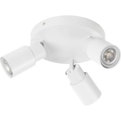 SLV PURI 2.0 Tube, Wand- und Deckenaufbauleuchte, rund, 3 x max. 6W GU10, weiß 1008334