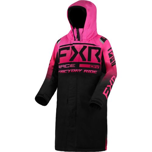 FXR Warm-Up 2023 Jugend Snowmobil Mantel, schwarz/pink, XS