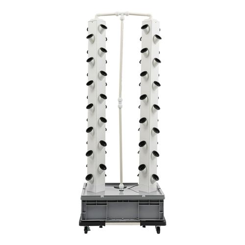 Wachsender Turm, 56-Pflanzen Hydroponik Outdoor Indoor Vertical Garden Smart Garden Kit, Hydroponik Wachsender Turm