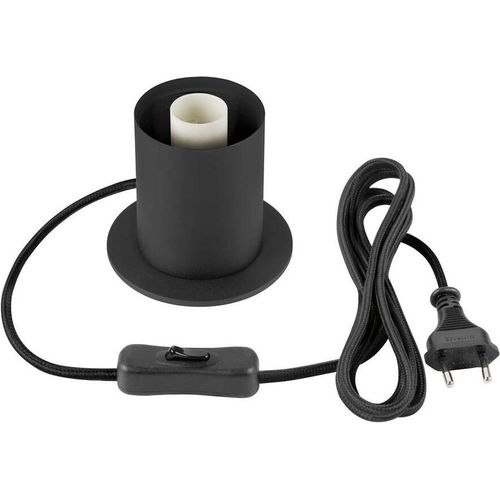 SLV VARYT, Tischleuchte, rund, 1x max. 6W, E14, schwarz 1008109
