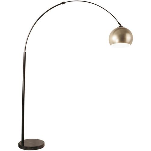 HOME DELUXE Bogenlampe aus Metall TALIA - Gold | Bogenlampe, Metall Stehlampe, goldene Lampe