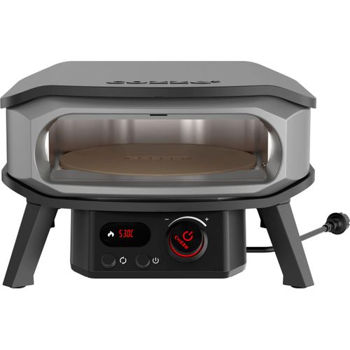 Cozze Premium Rotate, 1 Pizza/Pizzen, Schwarz, Edelstahl, 34 cm, 450 °C, 345 x 345 mm, 2 m