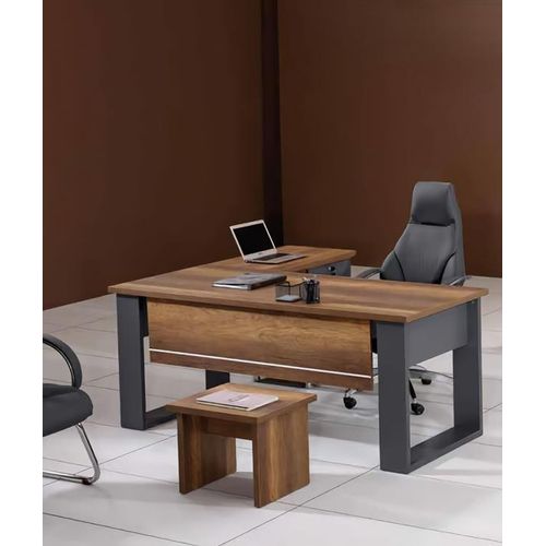 Arbeitszimmer Set Schreibtisch Arbeitsfläche Kommode Couchtisch Holz