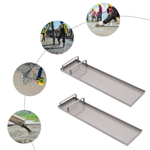 Kniebrett Edelstahl Kniebretter, Betonplattenschieber, für Zement- und Betonarbeiten
