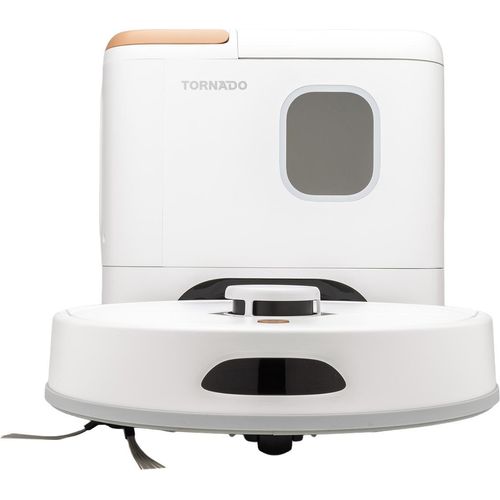 Tornado 5-in-1 Staubsaugerroboter für Haustiere, Laser SLAM, automatische Entleerung, Anti-Kollision, Multi-Floor-Karten