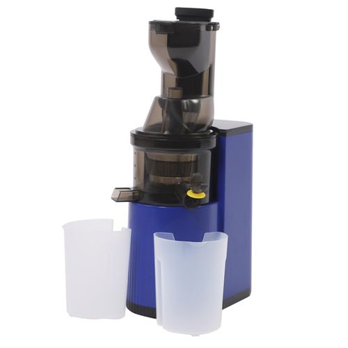 500ml Entsafter Spiral-Kaltentsafter 800W Gemüse- und Obstentsafter Blau