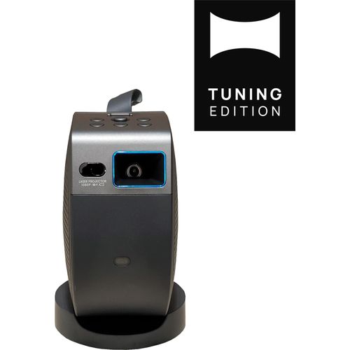 BenQ GV50P Flexibler Full HD Beamer mit Google TV, Deckenprojektion und 2.1 Bass-Sound