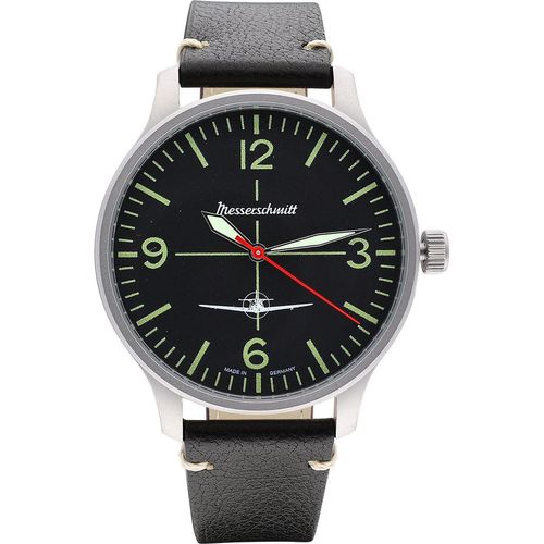 Messerschmitt ME-6332-108 Herren-Fliegeruhr DayDate Schwarz