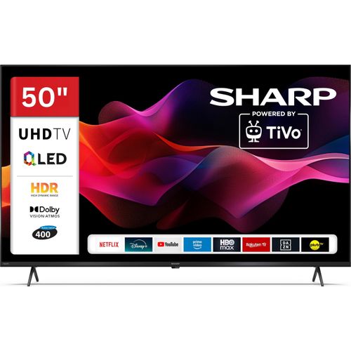 Sharp 50HM5745E QLED Fernseher 50 Zoll Smart TV by TiVo 4K UHD Fernseher mit HDR Dolby Vision (2026)