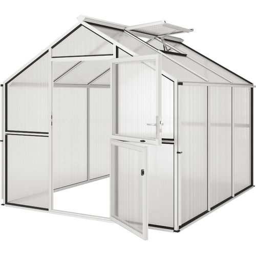 KGT Gewächshaus "Novum III" pressblank 8,4 m² 10 mm HKP