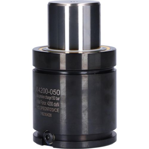 Stickstoffgasfeder-Druckzylinder mit Aufblasöffnung, 42000 N Anfangskraft, Serie 4200, YX4200?050