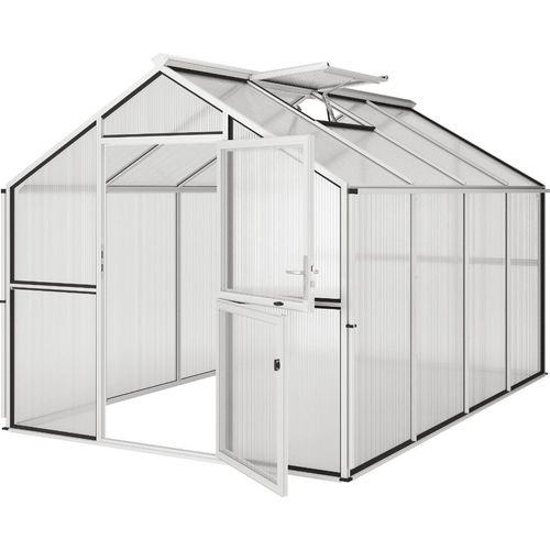 KGT Gewächshaus "Novum IV" pressblank 11,1 m² 10 mm HKP