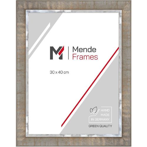 MendeFrames Holzrahmen H670 Industrial 70x70 cm taupe Antireflexglas