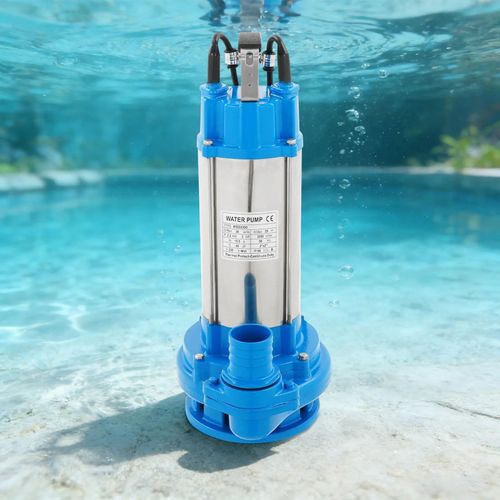 Schmutzwasser-Tauchpumpe - Abwasserpumpe - Elektrisch - - Für Schmutz- und Abwasser - Schwarz