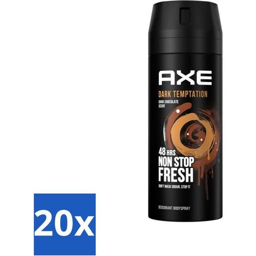Axe Deodorant Body Spray Dark Temptation 150 ml - Vorteilspack - 20 Stücke