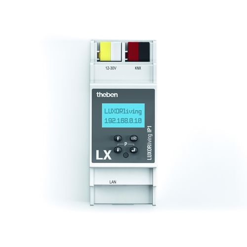 Theben Smart Home-System LUXORliving IP1 Systemzentrale Bussystem-Basismodul