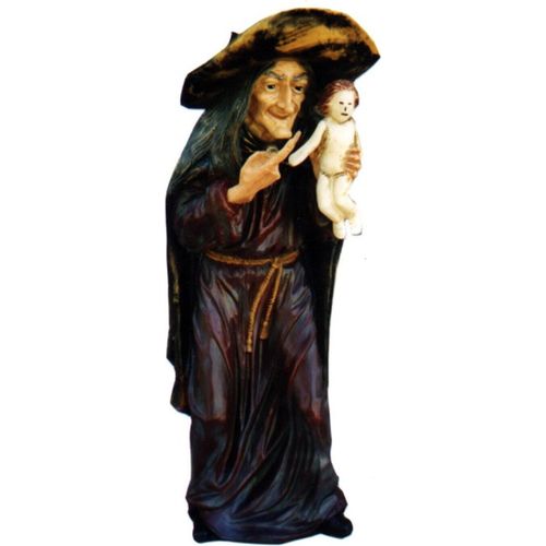 Design Baba Yaga HEXE Figur Statue Skulptur Figuren Skulpturen Dekoration Deko