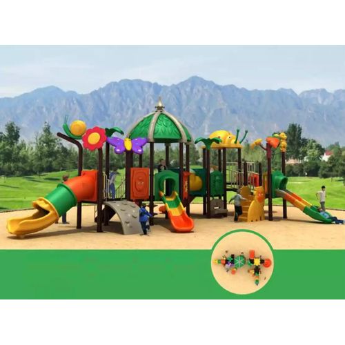 Spielplatz Spielturm mit Rutsche Kletterturm Turm Spielhaus Spielplatz