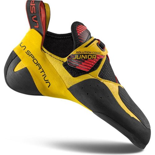 Solution Comp JR - Kletterschuh für junge Athleten - La Sportiva, Größe:33, Farbe:Y00K00-Yellow/Black