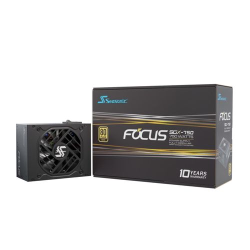 SEASONIC Netzteil "FOCUS SGX-750", schwarz, B:17,5cm H:9,7cm T:24,5cm, Netzteile