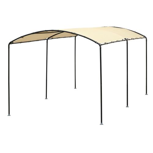 Ambia Garden Carport, Metall, Uni, 270x240x490 cm, Sonnen- & Sichtschutz, Pavillons & Pergolas, Pergolas