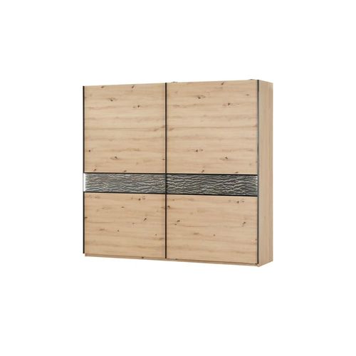 Schwebetürenschrank Solid - holzfarben - 240 cm - 226 cm - cm 63,0 - Sconto