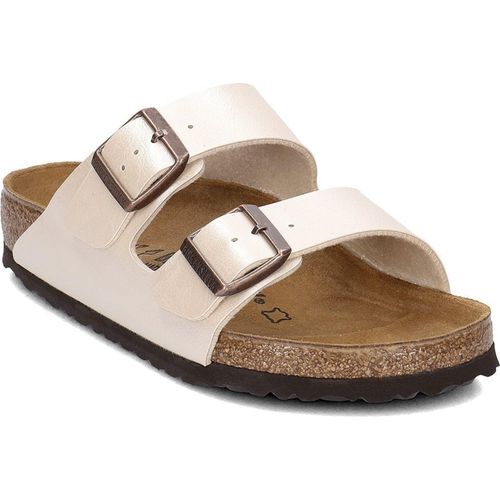 Birkenstock Arizona Bs in Perlmuttweiß | Regular Fit – 4.5 UK - 37 EU - 6/6.5 US / Pearl White