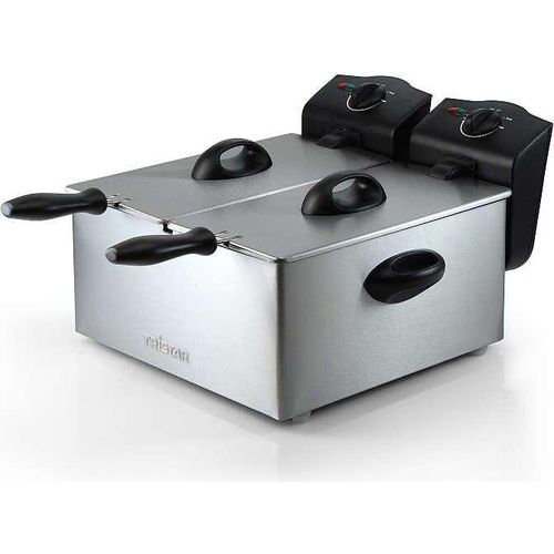 Tristar FR-6931 Kaltzonen Doppel-Friteuse 2 x 3,0L