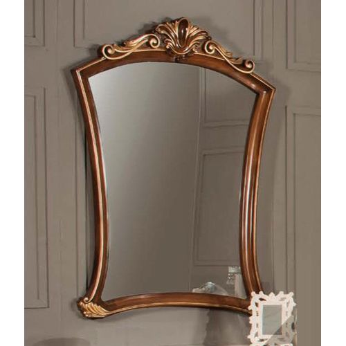 Klassischer Design Spiegel Italienische Wandspiegel Holz Stand Wand Italien Neu