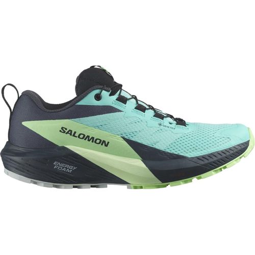 SALOMON SHOES SENSE RIDE 5 GTX W Blra/Greas 000 Blue Radiance/Green Ash/In 000 Blue Radiance/Green Ash/In 40.5