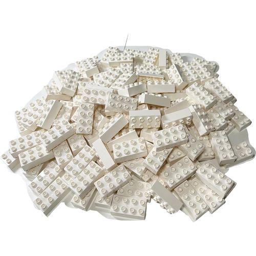 LEGO® DUPLO® 2x4 Steine Bausteine Weiß - 3011 NEU! Menge 50x