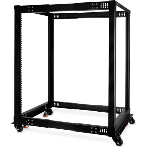 Alphacool ES 19" Open Frame Serverrack , Rack, Server-Gehäuse, (18