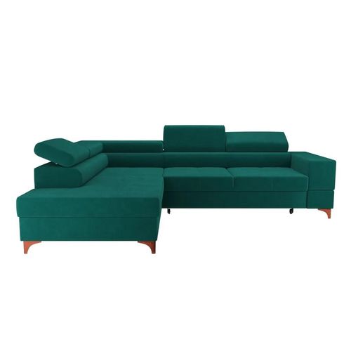 L-förmiges Sofa TONI - grün